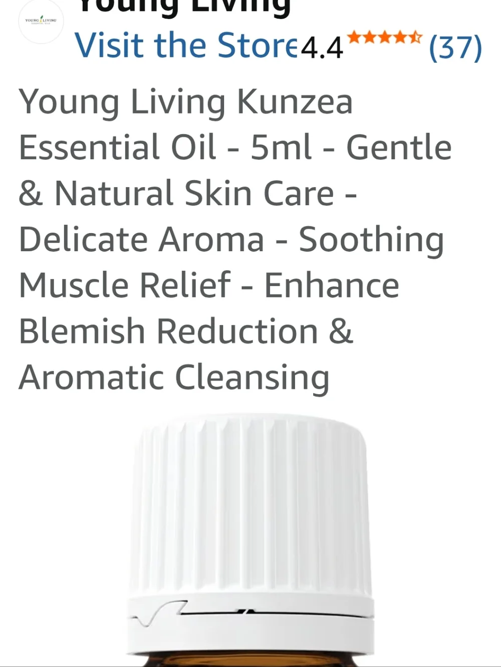 Young Living Kunzea Therapeutic Grade Essential Oil.